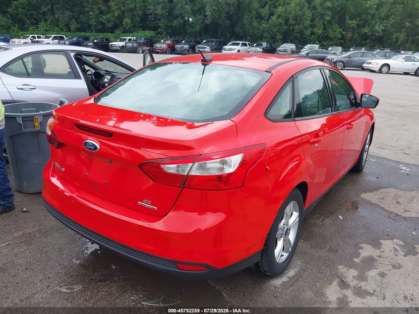 Vin: 1fadp3f24dl263870, lot: 46250981, ford focus se 20134
