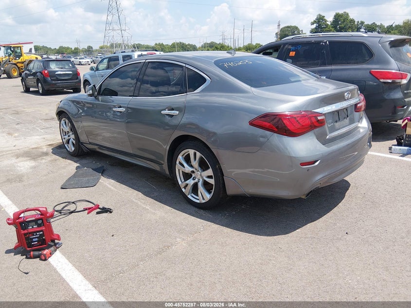 Vin: jn1by1ap9hm740253, lot: 46251009, infiniti q70 3.7 20173