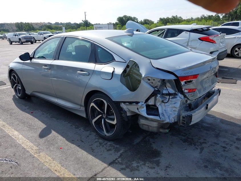 Vin: 1hgcv1f32la094615, lot: 46251015, honda accord sport 20203