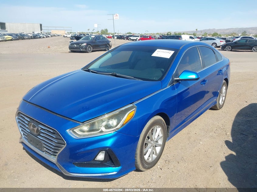 2018 Hyundai Sonata, Невідомо, IAAI, VIN 5NPE24AF9JH643073 — фото 2