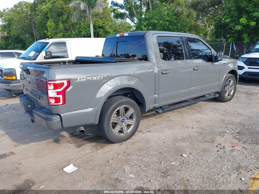 Vin: 1ftew1cp8lfc46346, lot: 46251018, ford f-150 xlt 20204