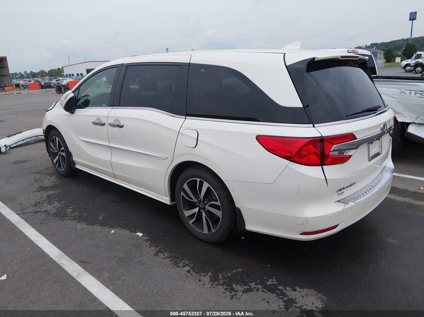 Vin: 5fnrl6h9xkb120865, lot: 46251029, honda odyssey elite 20193
