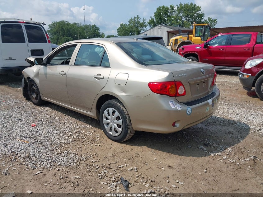 Vin: 1nxbu4ee8az316065, lot: 46251036, toyota corolla le 20103