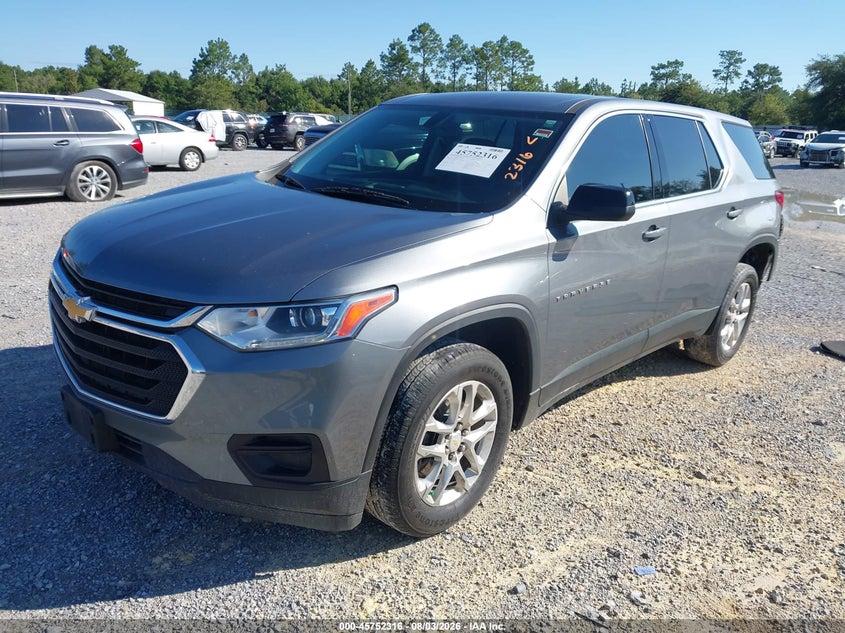 2021 CHEVROLET TRAVERSE auction photo 2