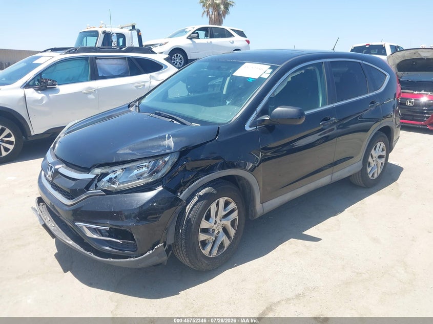 Vin: 3czrm3h57fg701565, lot: 46251068, honda cr-v ex 20152