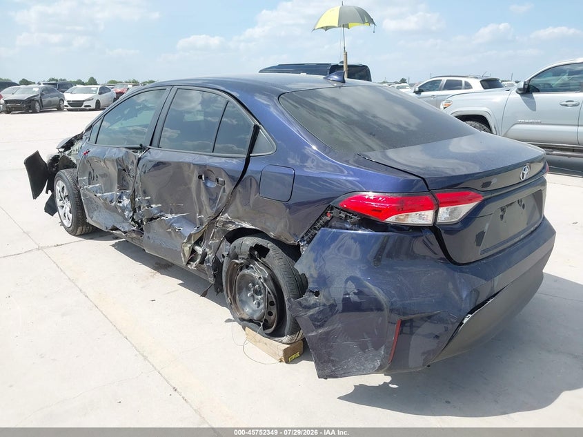 Vin: 5yfb4mde3rp129153, lot: 46251071, toyota corolla le 20243