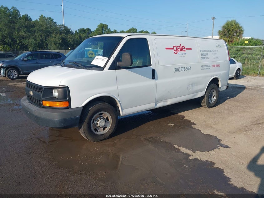 Vin: 1gcwgbff0h1217650, lot: 46251074, chevrolet express 2500 work van 20172