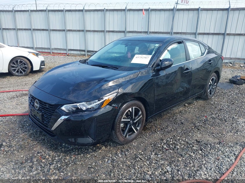 Vin: 3n1ab8cv5ry335829, lot: 46251089, nissan sentra sv xtronic cvt 20242
