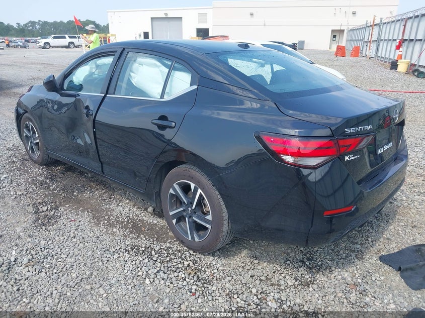 Vin: 3n1ab8cv5ry335829, lot: 46251089, nissan sentra sv xtronic cvt 20243