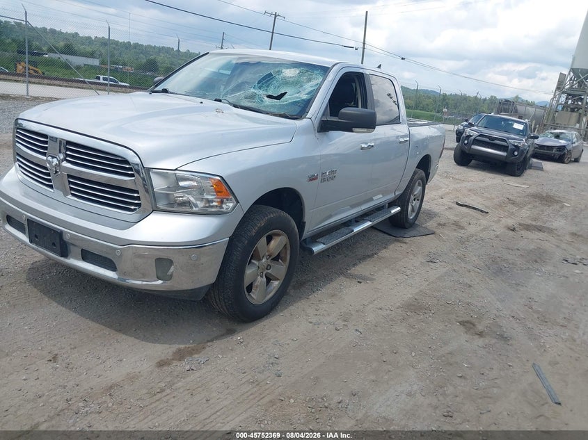 Vin: 1c6rr7lt5fs725898, lot: 46251091, ram 1500 big horn 20152
