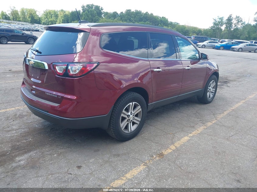 Vin: 1gnkrhkd9gj160192, lot: 46251094, chevrolet traverse 2lt 20164