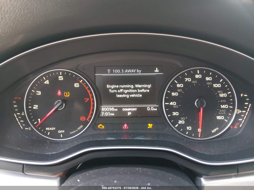2017 AUDI A4 auction photo 7