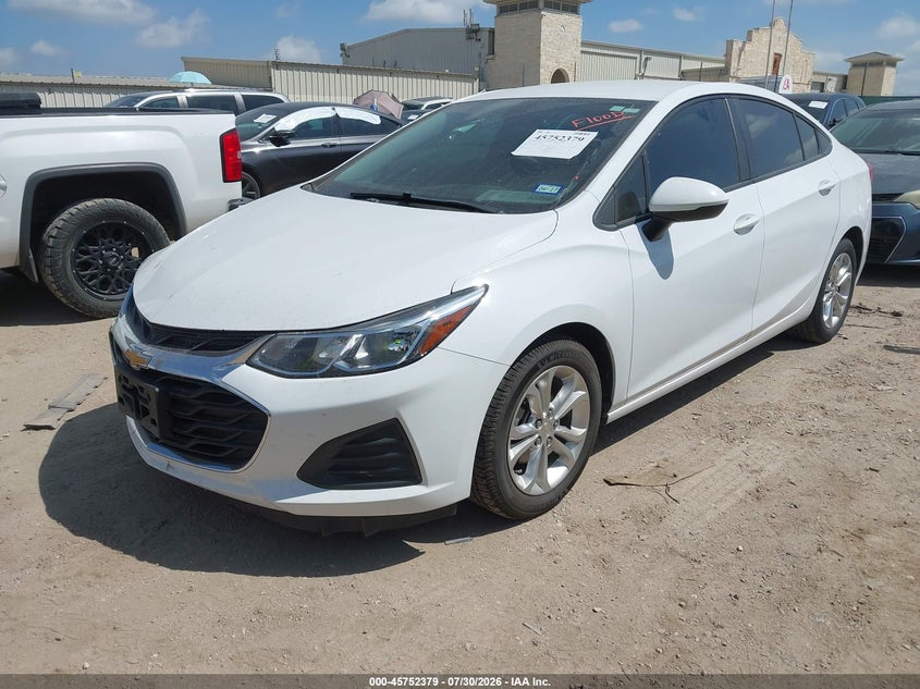 Vin: 1g1bc5sm4k7153450, lot: 46251101, chevrolet cruze ls 20192
