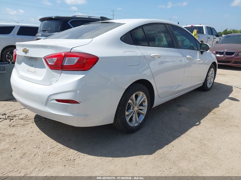 Vin: 1g1bc5sm4k7153450, lot: 46251101, chevrolet cruze ls 20194
