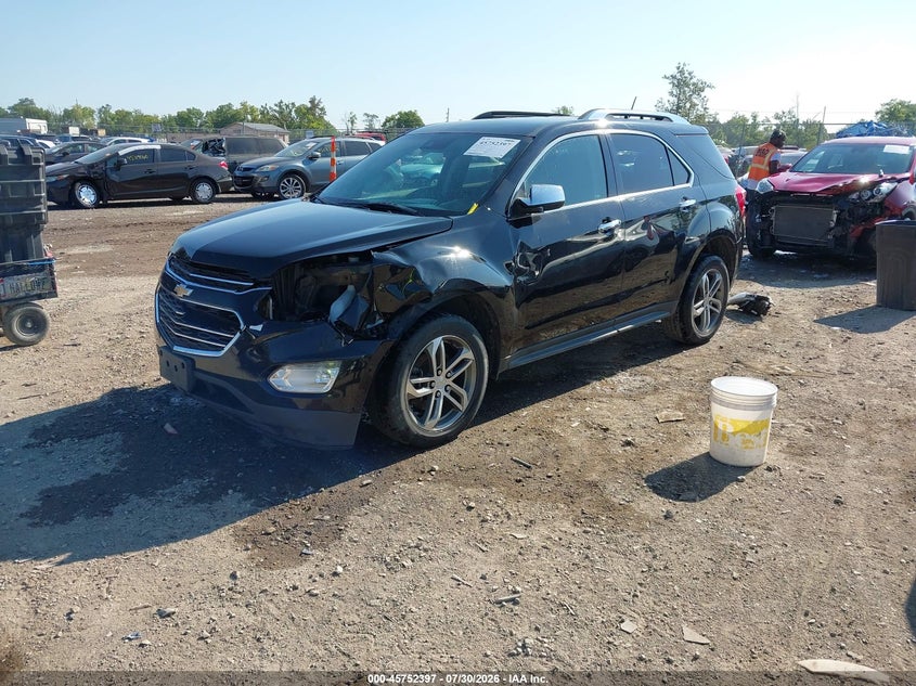 Vin: 2gnaldek8h1541219, lot: 46251118, chevrolet equinox premier 20172