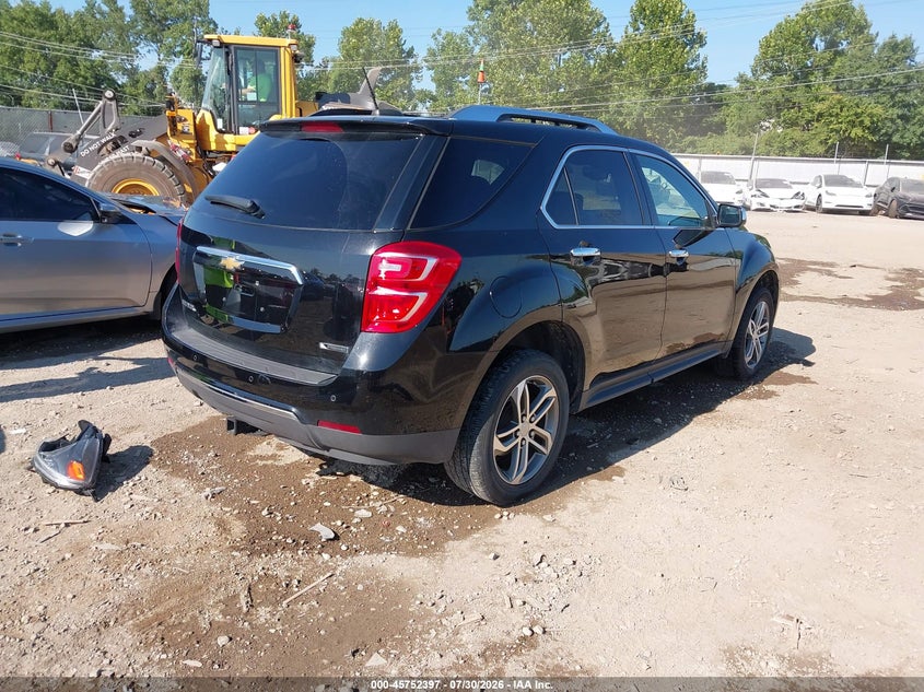 Vin: 2gnaldek8h1541219, lot: 46251118, chevrolet equinox premier 20174
