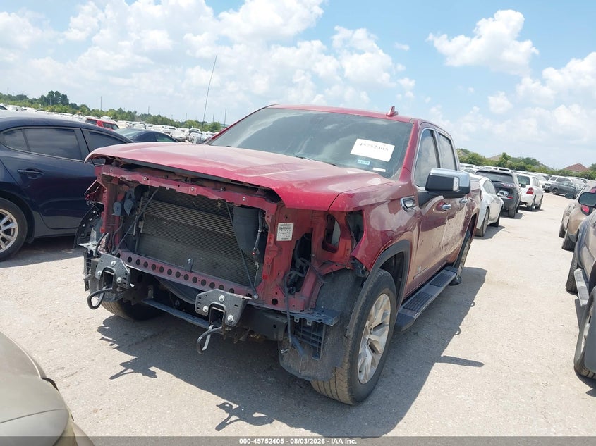Vin: 3gtu9ded7lg114653, lot: 46251127, gmc sierra 1500 4wd  short box slt 20202