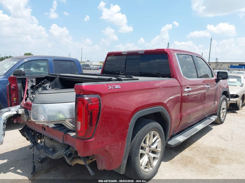 Vin: 3gtu9ded7lg114653, lot: 46251127, gmc sierra 1500 4wd  short box slt 20204