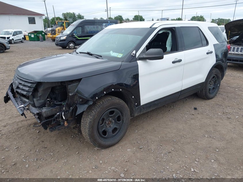 Vin: 1fm5k8ar5gga36856, lot: 46251132, ford utility police interceptor 20162