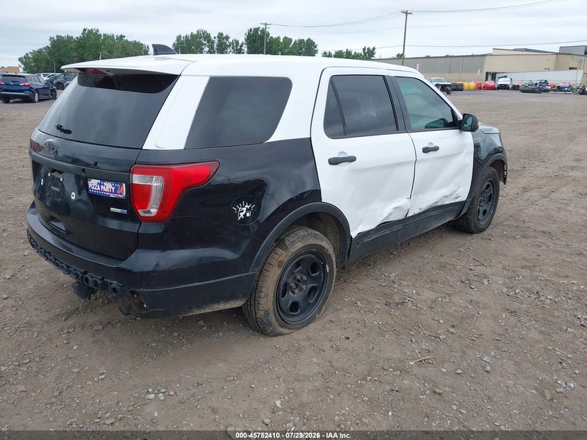 Vin: 1fm5k8ar5gga36856, lot: 46251132, ford utility police interceptor 20164