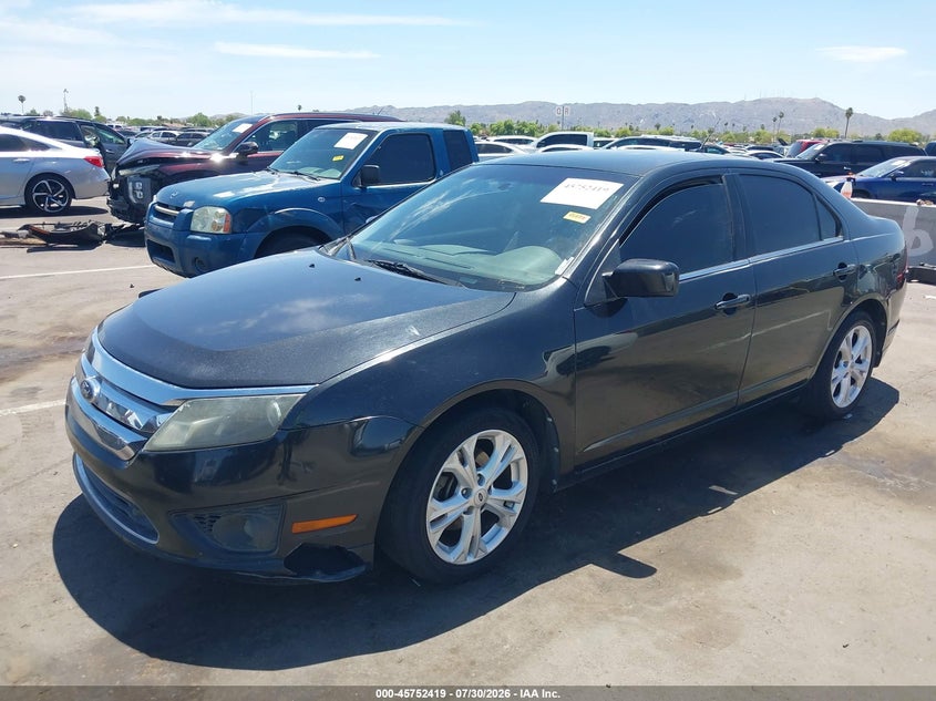 Vin: 3fahp0ha5cr290628, lot: 46251141, ford fusion se 20122