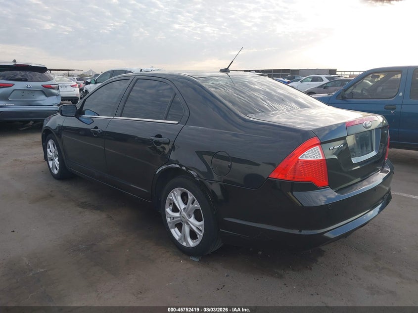 Vin: 3fahp0ha5cr290628, lot: 46251141, ford fusion se 20123