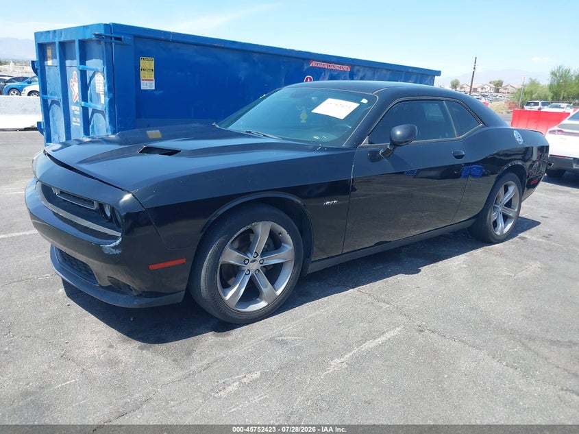 Vin: 2c3cdzat1fh712282, lot: 46251145, dodge challenger r/t 20152