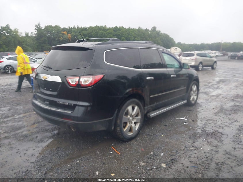 Vin: 1gnkvjkd1fj267903, lot: 46251155, chevrolet traverse ltz 20154