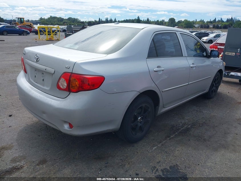 2009 TOYOTA COROLLA auction photo 4