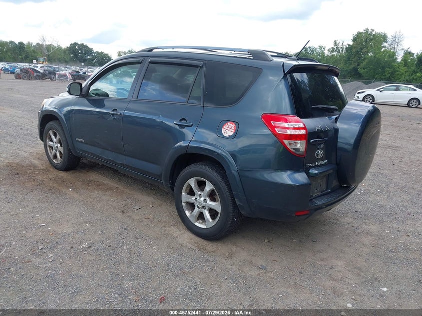 Vin: 2t3dk4dv8aw017683, lot: 46251163, toyota rav4 limited v6 20103