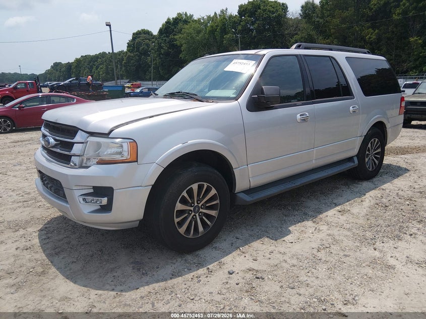 Vin: 1fmjk1ht4fef15240, lot: 46251175, ford expedition el xlt 20152