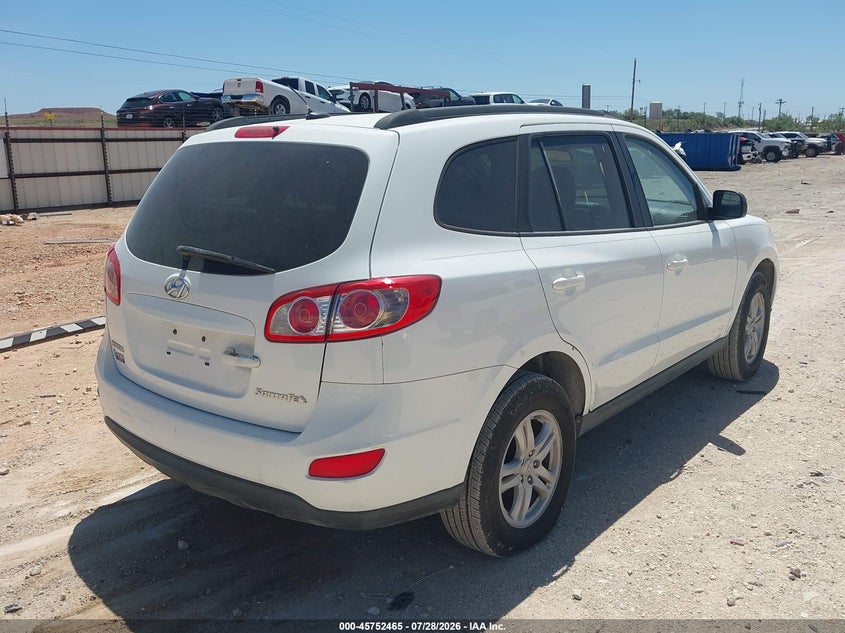 Vin: 5nmsg3ab3ah390776, lot: 46251186, hyundai santa fe gls 20104