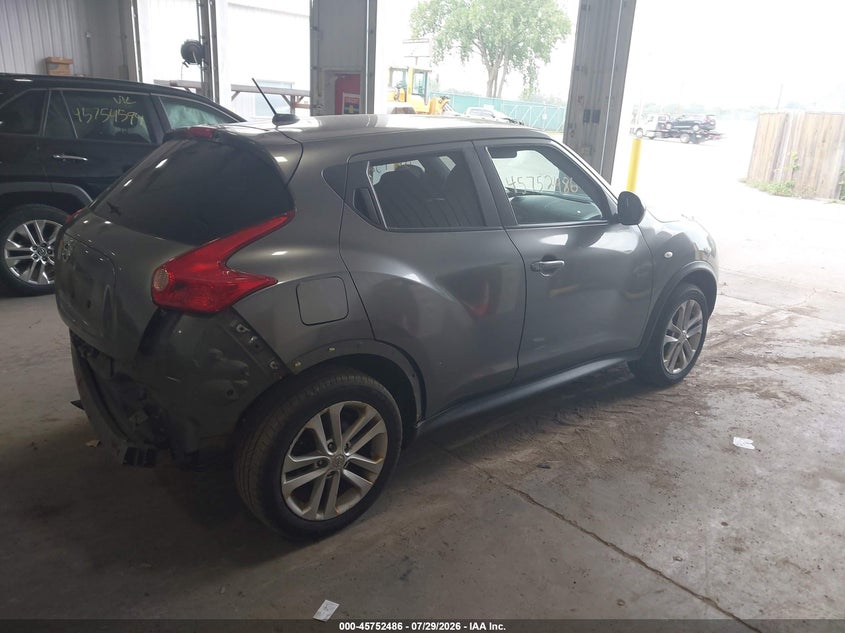 Vin: jn8af5mv7ct117944, lot: 46251208, nissan juke sl 20124