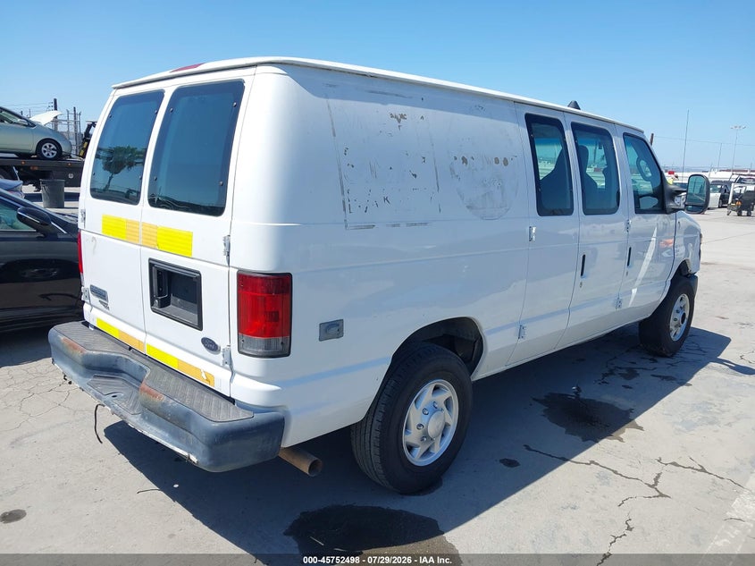 Vin: 1ftne2el6bda10453, lot: 46251220, ford e-250 commercial 20114