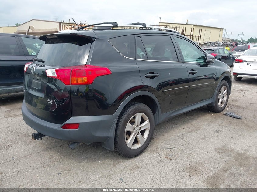 Vin: 2t3rfrev0dw036674, lot: 46251222, toyota rav4 xle 20134