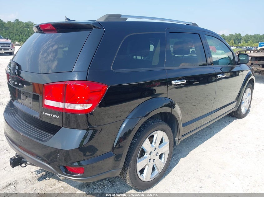 Vin: 3c4pdcdg7ft511521, lot: 46251227, dodge journey limited 20154