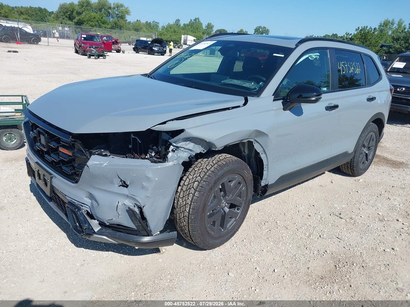 Vin: 7fars6h61te116668, lot: 46251244, honda cr-v hybrid awd trailsport 20262