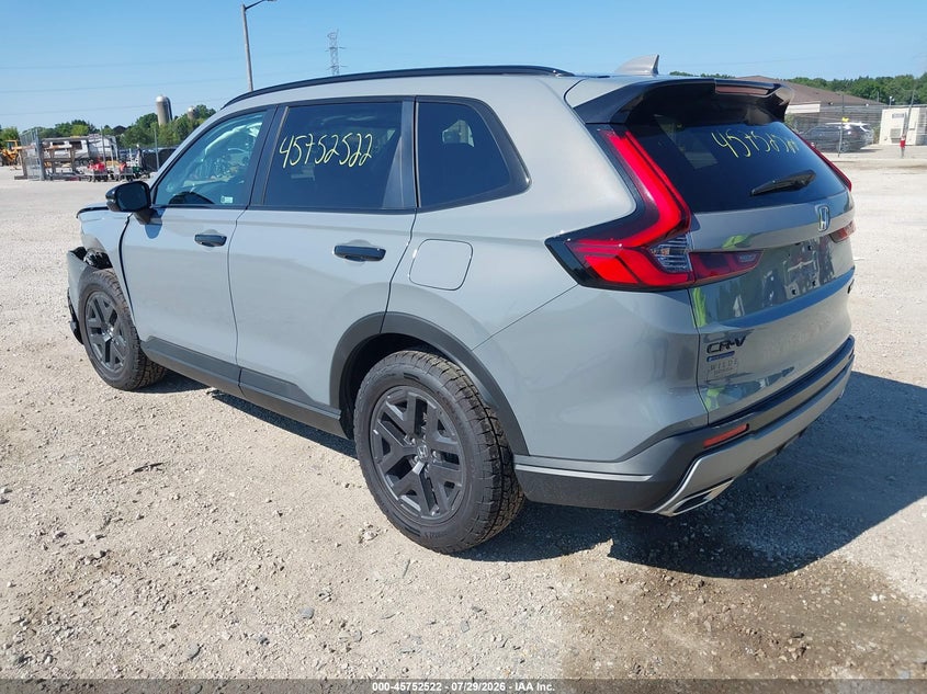 Vin: 7fars6h61te116668, lot: 46251244, honda cr-v hybrid awd trailsport 20263