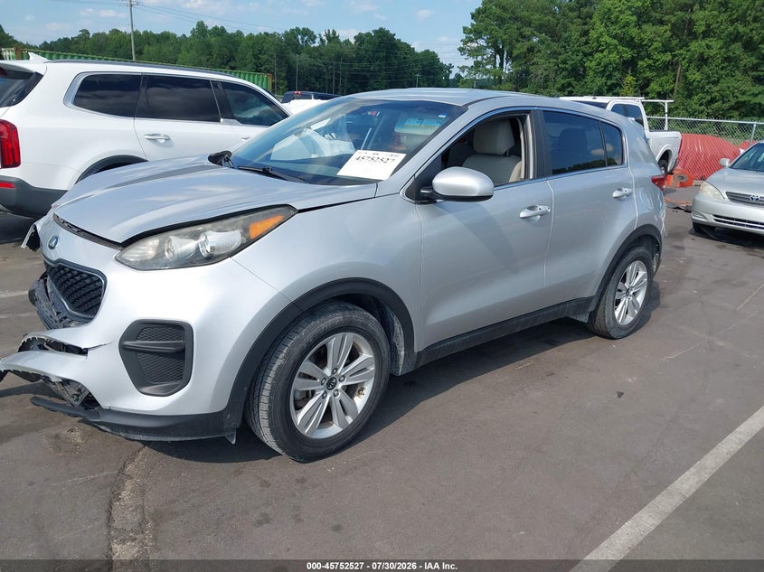 Vin: kndpm3ac7h7043380, lot: 46251249, kia sportage lx 20172