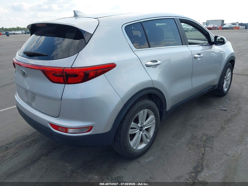 Vin: kndpm3ac7h7043380, lot: 46251249, kia sportage lx 20174