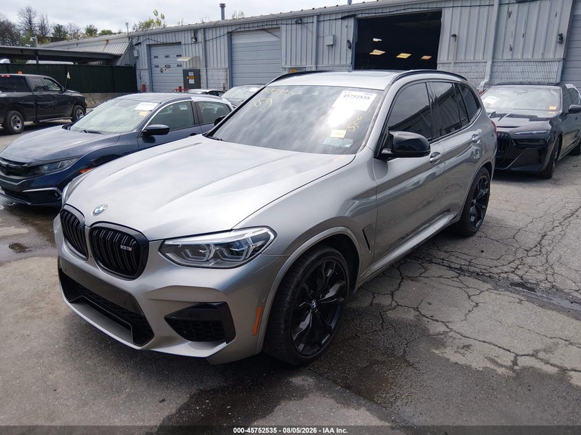 Vin: 5ymts0c04l9b83948, lot: 46251257, bmw x3 m competition 20202