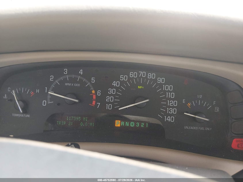 2001 BUICK PARK AVENUE auction photo 7