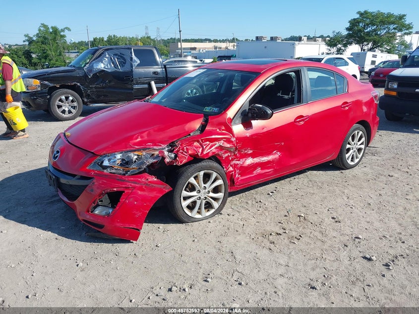 Vin: jm1bl1u63b1439355, lot: 46251315, mazda mazda3 s sport 20112