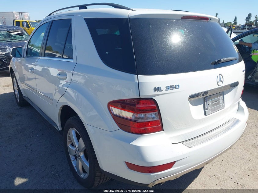 Vin: 4jgbb8gb6aa611697, lot: 46251328, mercedes-benz ml 350 4matic 20103