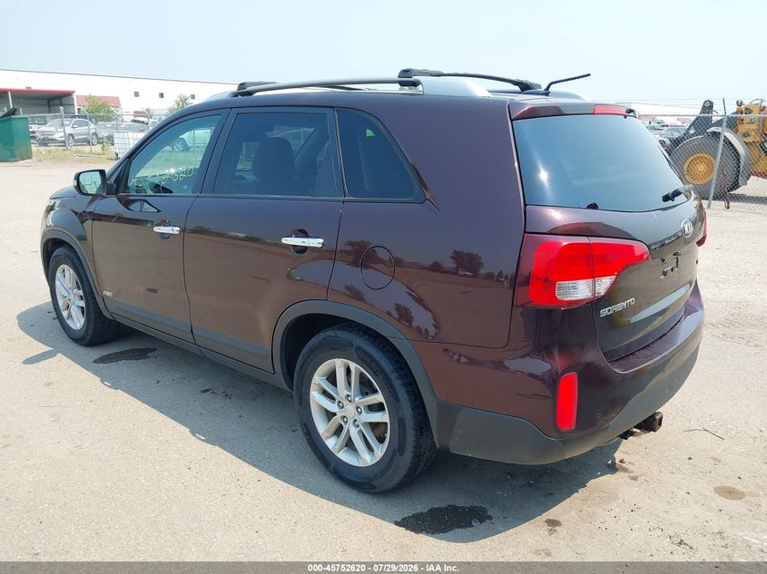 Vin: 5xyktda79eg462139, lot: 46251342, kia sorento lx v6 20143