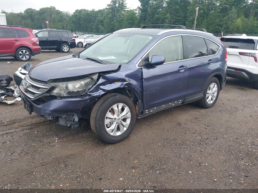 Vin: jhlrm4h70cc023367, lot: 46251349, honda cr-v ex-l 20122