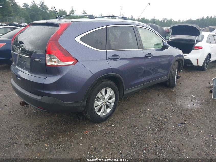 Vin: jhlrm4h70cc023367, lot: 46251349, honda cr-v ex-l 20124