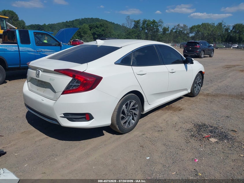 Vin: 19xfc2f79je203382, lot: 46251350, honda civic ex 20184