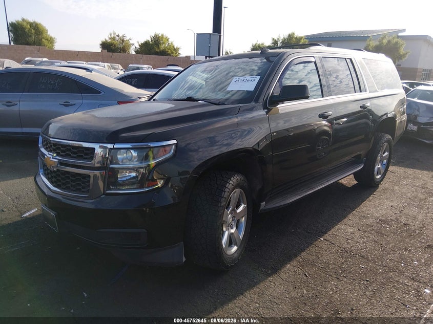 Vin: 1gnskjkc3fr212225, lot: 46251367, chevrolet suburban lt 20152