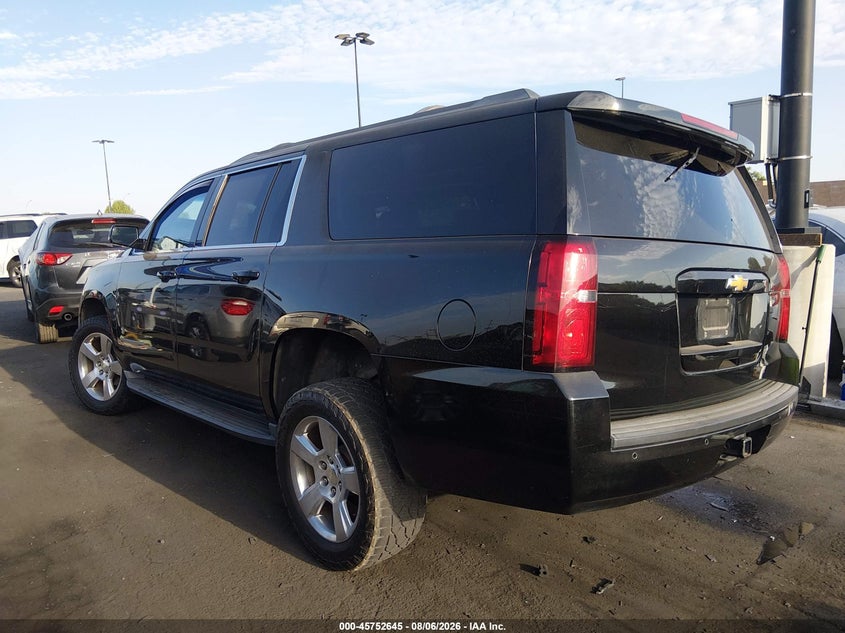 Vin: 1gnskjkc3fr212225, lot: 46251367, chevrolet suburban lt 20153